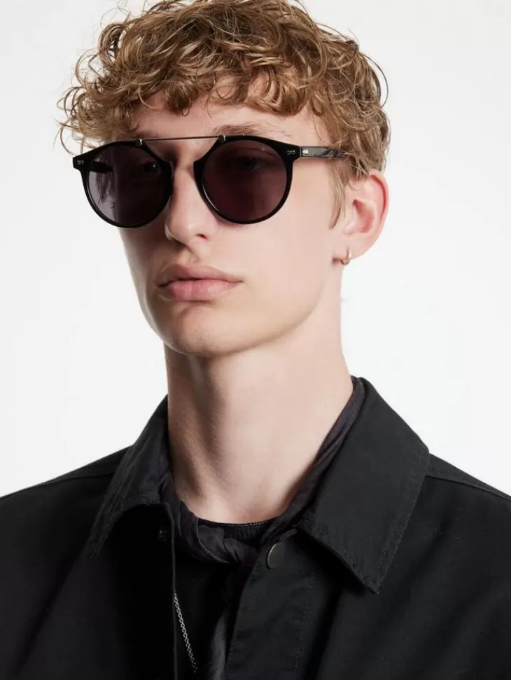 Eyewear>John Varvatos MERCER ROUND BAR NOCOLOR