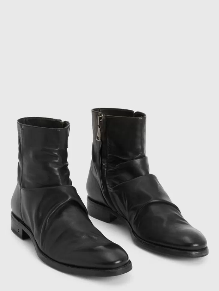 Boots | Leather Boots>John Varvatos MORRISON SHARPEI BOOT BLACK