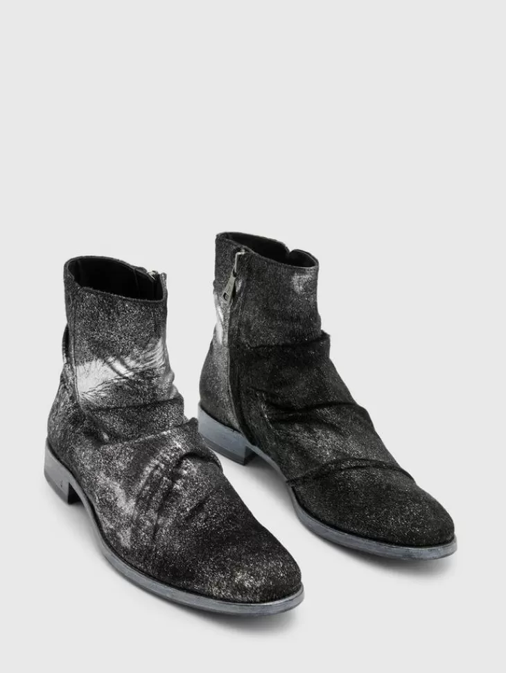 Boots | Leather Boots>John Varvatos MORRISON SHARPEI BOOT MOONSHADOW