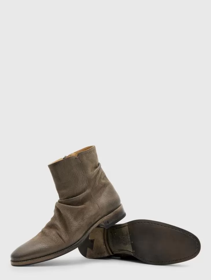 Boots | Leather Boots>John Varvatos MORRISON SHARPEI BOOT FLATGREY