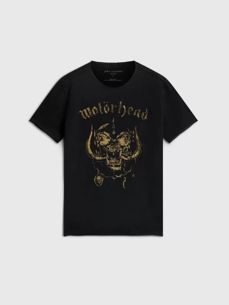 Graphic Tees>John Varvatos MOTORHEAD TEE BLACK