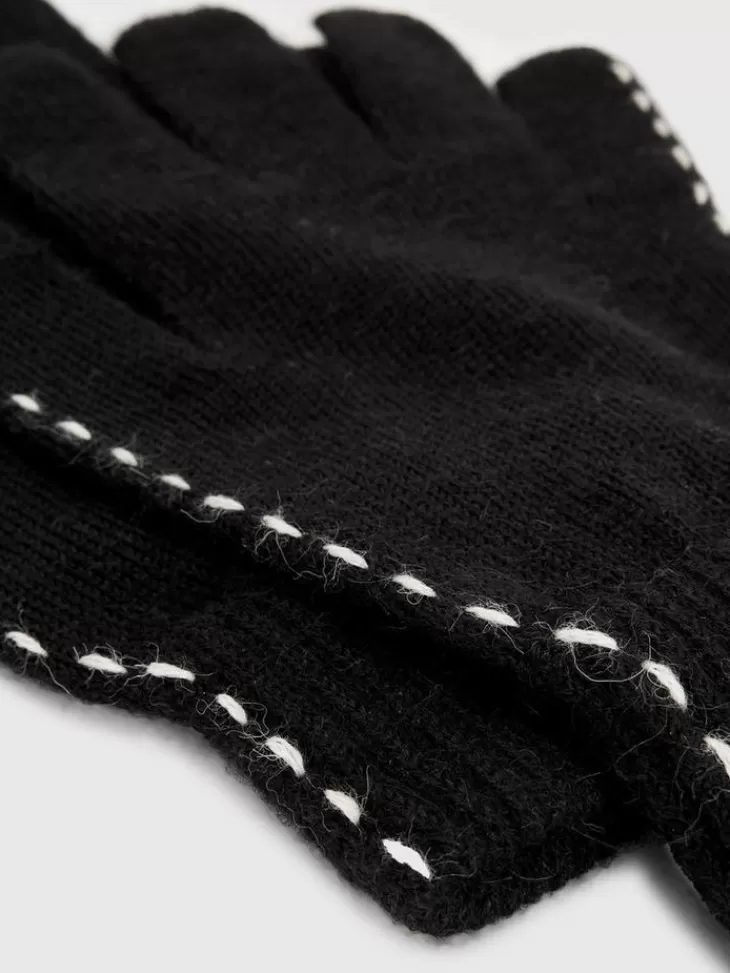 Shoes & Accessories>John Varvatos NOVAIS GLOVES BLACK