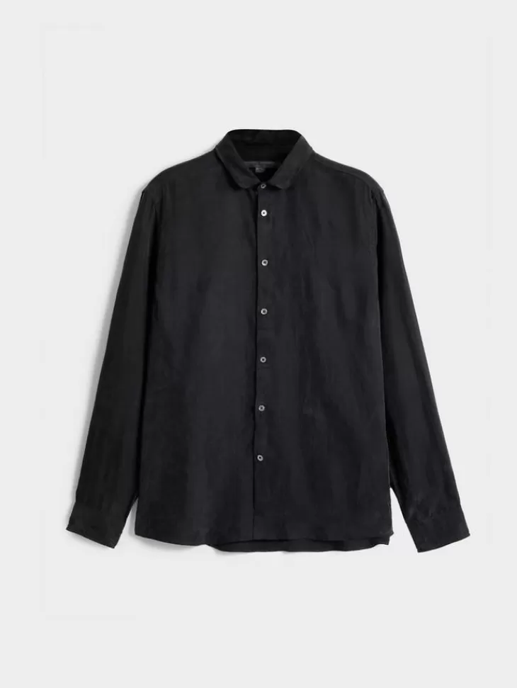 Shirts>John Varvatos ORCHARD SHIRT BLACK