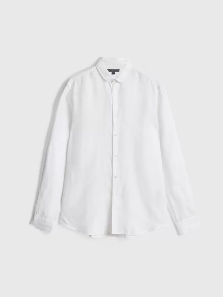 Shirts>John Varvatos ORCHARD SHIRT WHITE