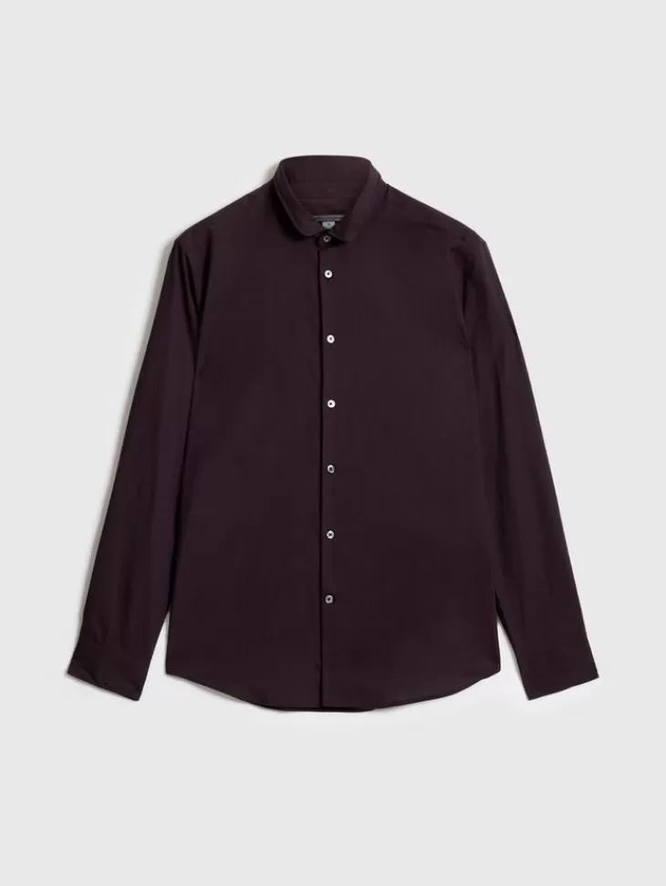 Shirts>John Varvatos ORCHARD SHIRT DARKPLUM