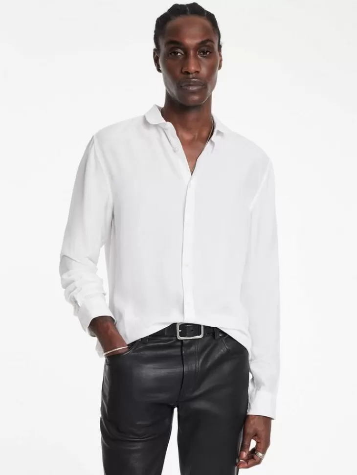 Shirts>John Varvatos ORCHARD SHIRT WHITE