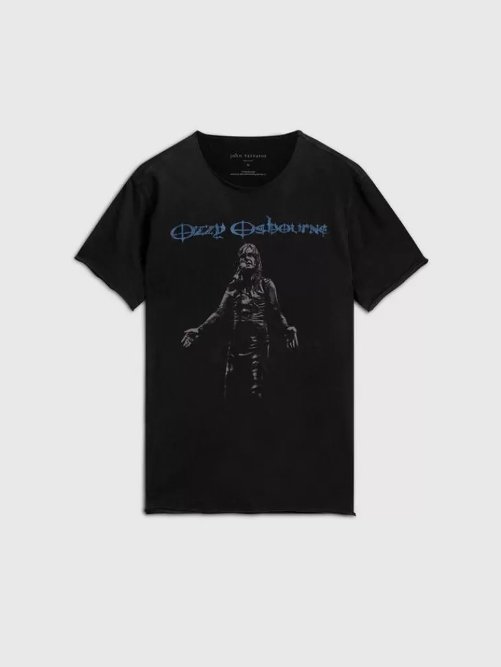 Graphic Tees>John Varvatos OZZY OSBOURNE TEE BLACK