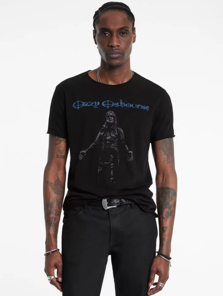 Graphic Tees>John Varvatos OZZY OSBOURNE TEE BLACK