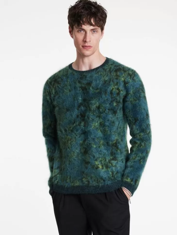 Sweaters>John Varvatos PALERMO SWEATER COBALT