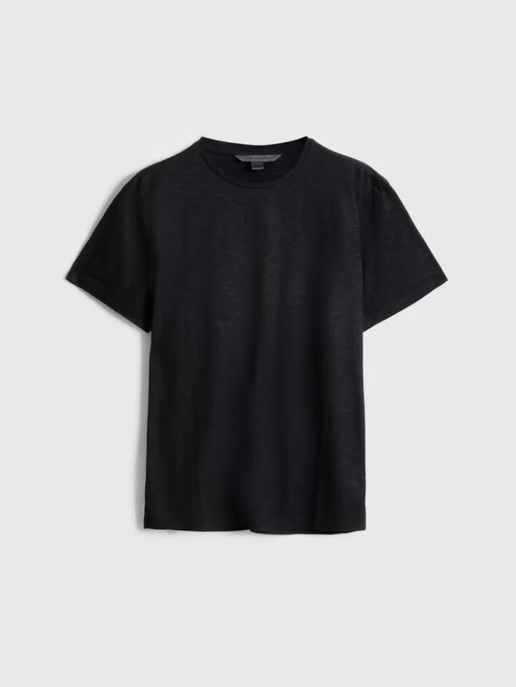 T-Shirts>John Varvatos PARK CREWNECK BLACK