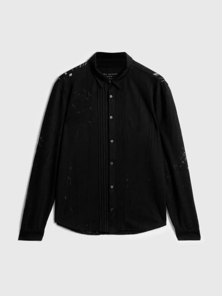 Shirts>John Varvatos PHOENIX SHIRT BLACK