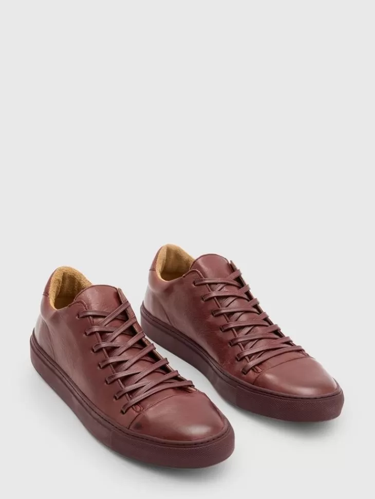 Sneakers | Leather Sneakers>John Varvatos REED LOW PORT