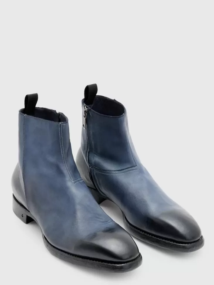 Shoes & Accessories>John Varvatos REGENT BOOT BLUESTONE