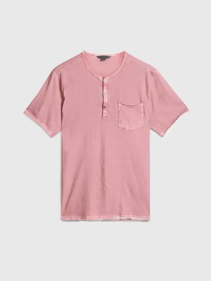 Tops>John Varvatos REX HENLEY ANTIQUEPINK