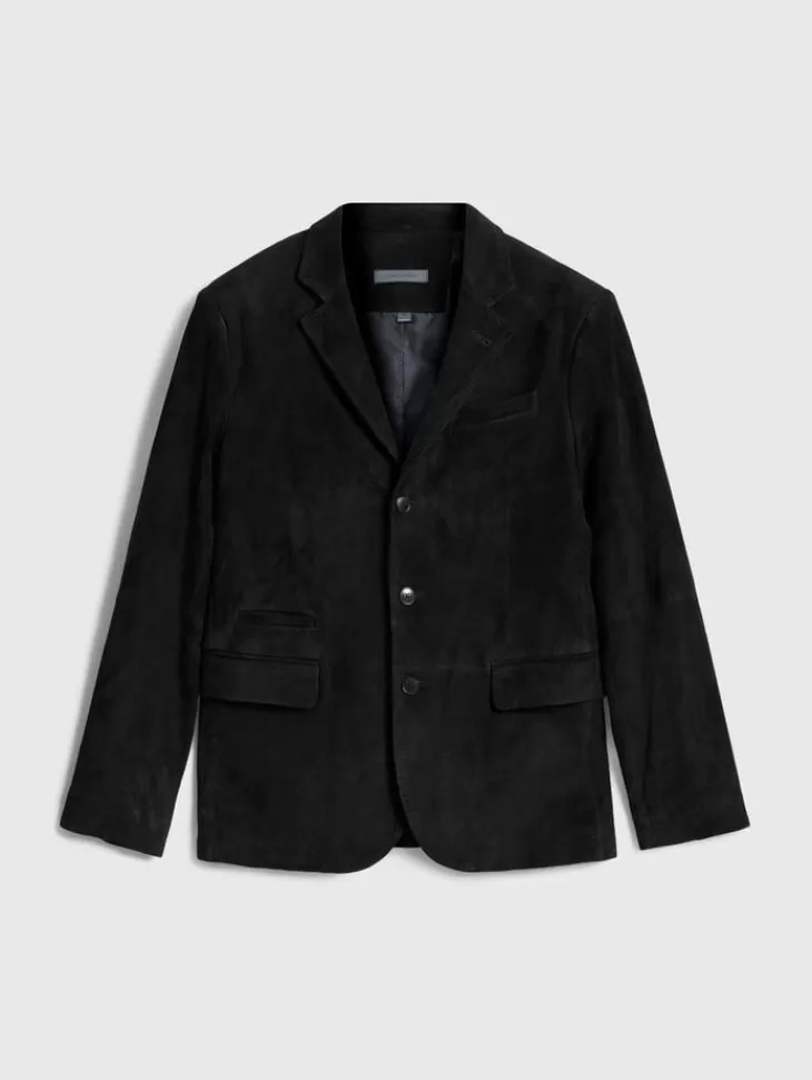 Suit Jackets | Leather Jackets>John Varvatos RIND JACKET BLACK