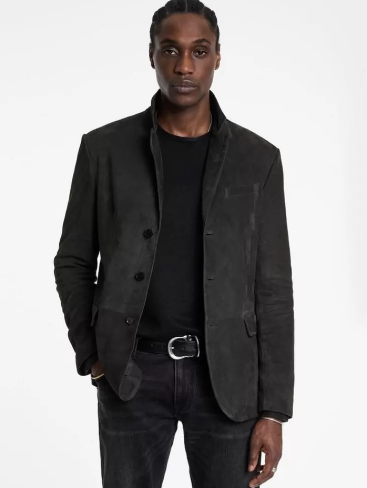 Tops>John Varvatos RIND JACKET CHARCOAL