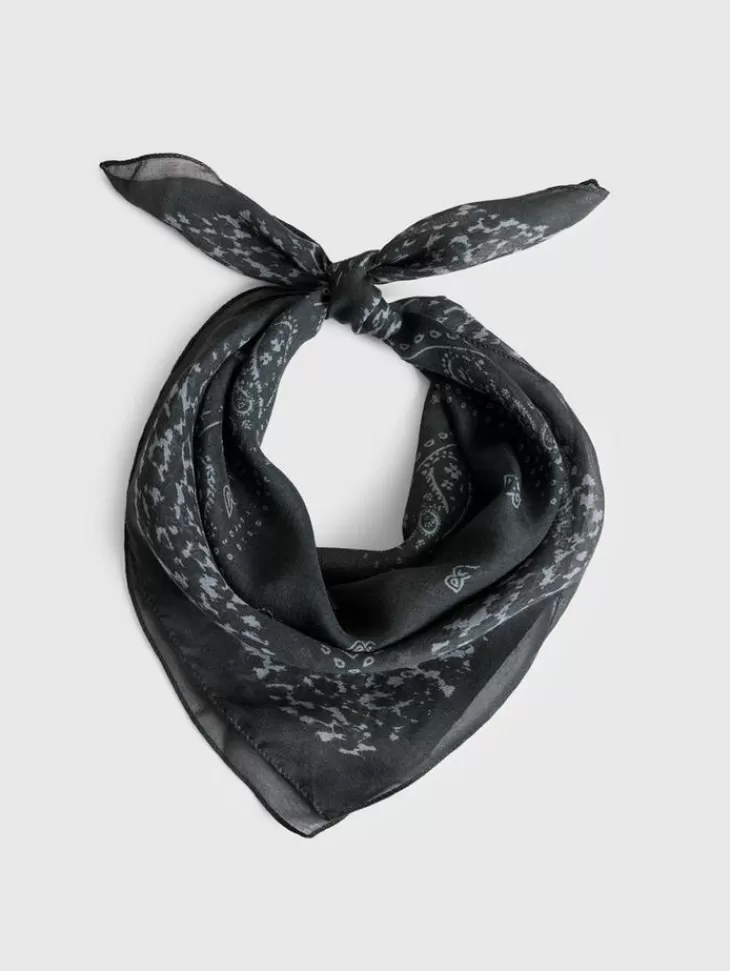 Scarves & Ties>John Varvatos ROCKINGHAM SCARF CARBON