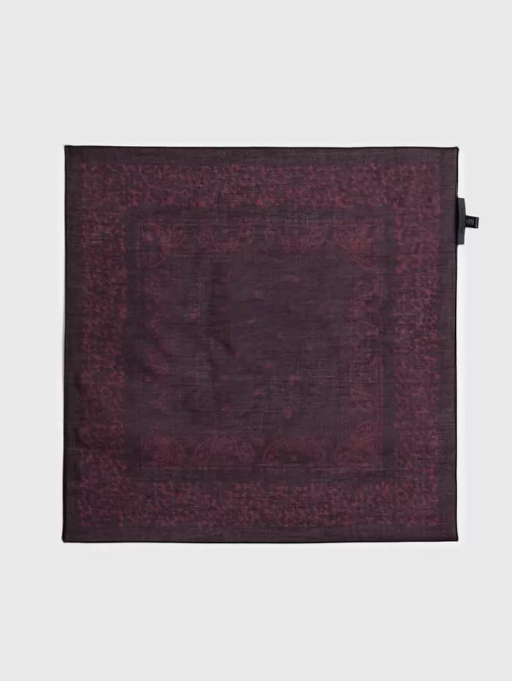 Scarves & Ties>John Varvatos ROCKINGHAM SCARF OXBLOOD