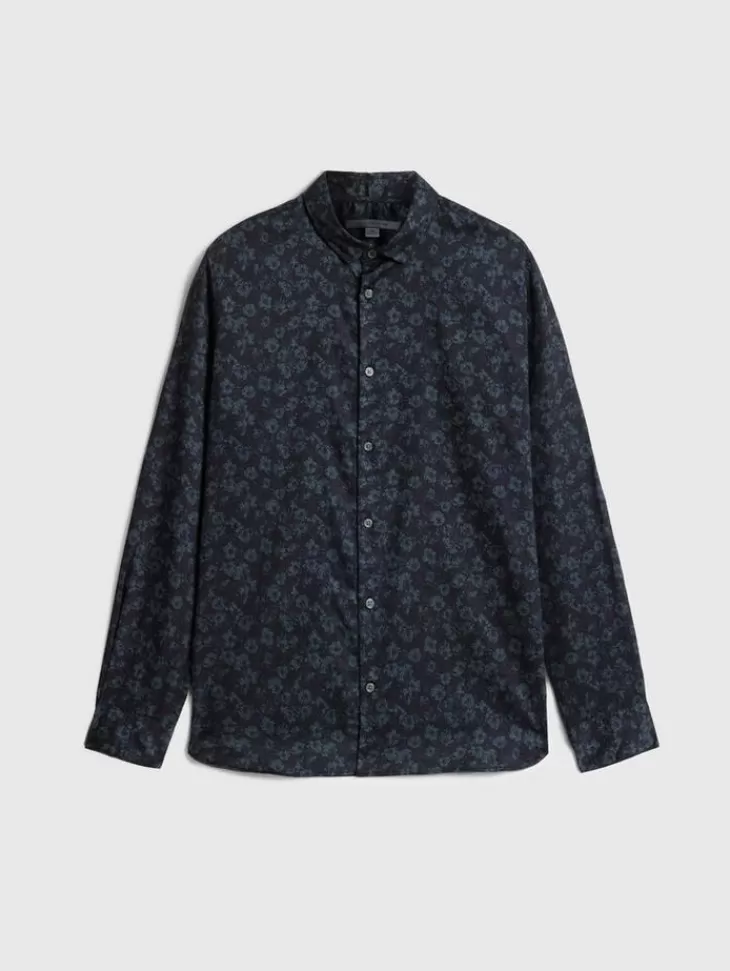 Tops>John Varvatos ROSS SHIRT BLACK