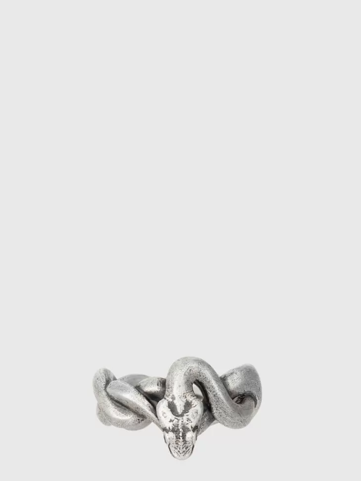 Jewelry>John Varvatos SNAKE BAND RING NOCOLOR