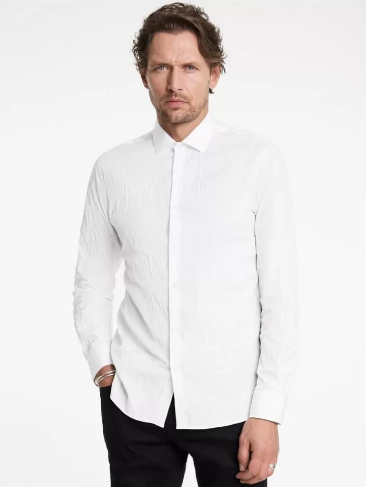 Shirts>John Varvatos STELLA DRESS SHIRT WHITE