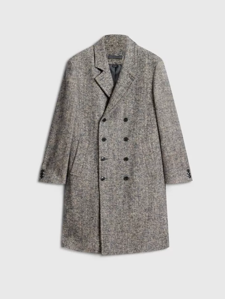 Coats And Jackets>John Varvatos TERRY COAT POWDERBLUE