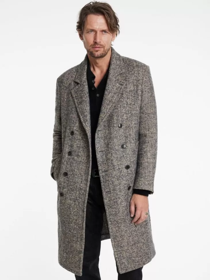 Coats And Jackets>John Varvatos TERRY COAT POWDERBLUE