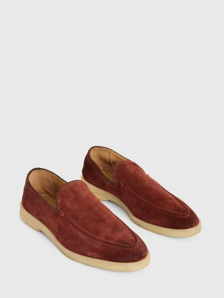 Shoes & Accessories>John Varvatos THOMPSON LOAFER BRICK