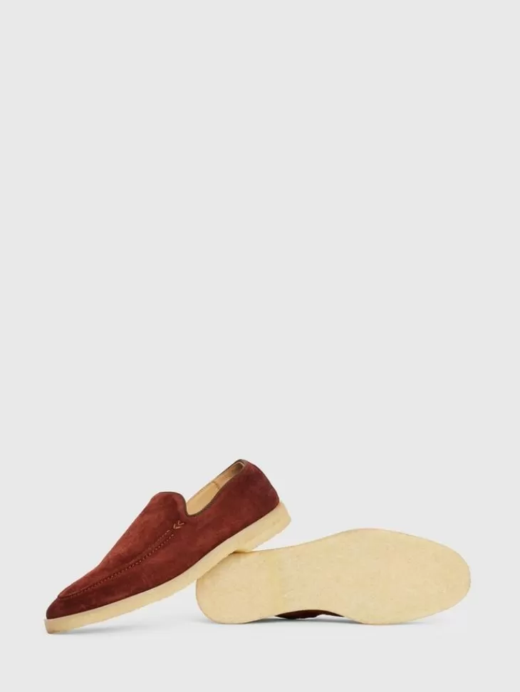 Shoes & Accessories>John Varvatos THOMPSON LOAFER BRICK