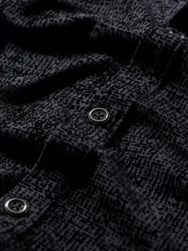 Tops>John Varvatos VALPARAISO SHIRT BLACK