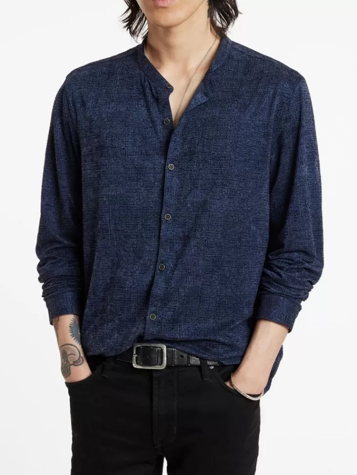 Tops>John Varvatos VALPARAISO SHIRT NAVY