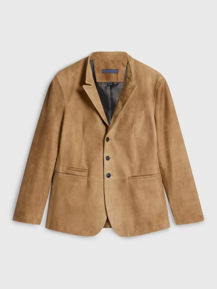 Leather & Outerwear | Tops>John Varvatos VARICK JACKET CAMEL