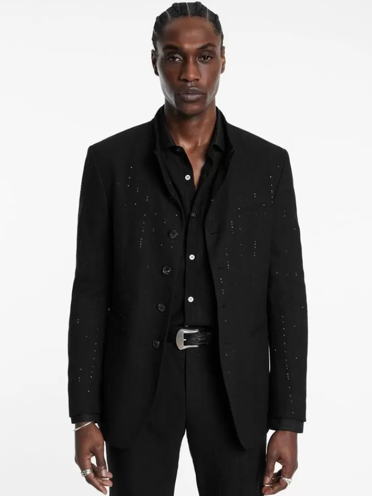 Suit Jackets | Coats And Jackets>John Varvatos VARICK JACKET BLACK