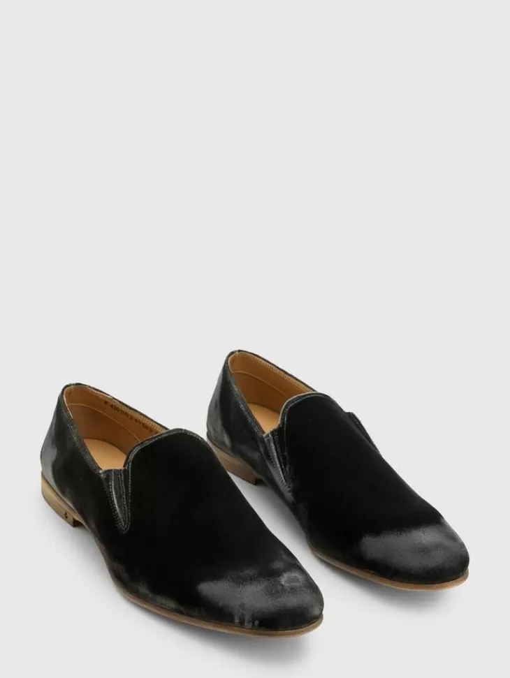 Dress Shoes & Loafers | Leather Shoes>John Varvatos VENICE LOAFER CARBONGREY