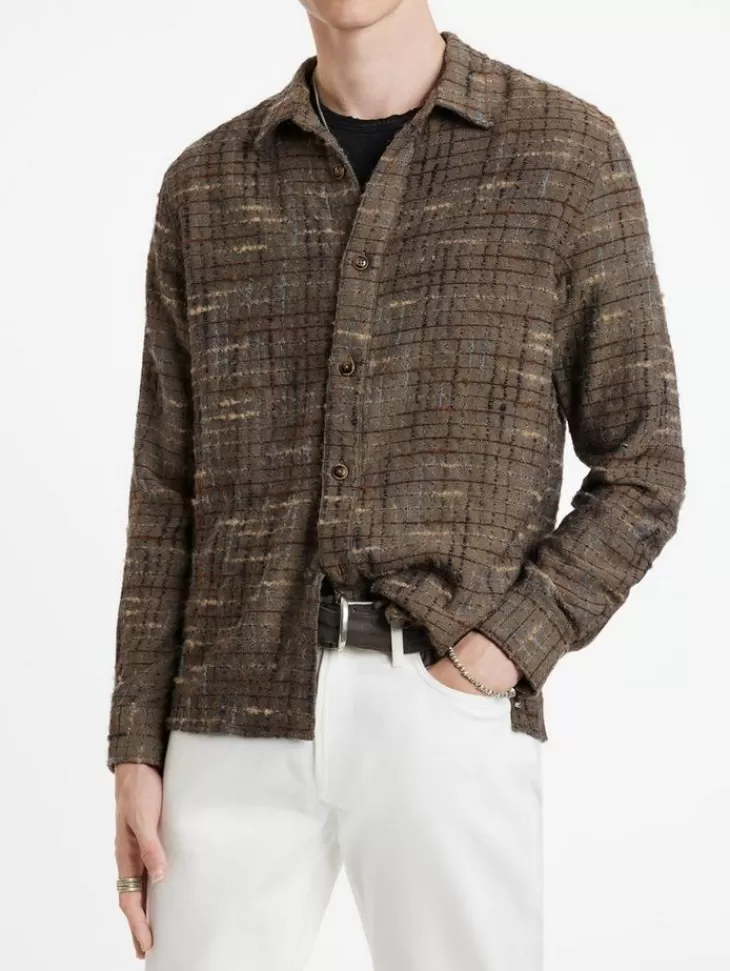 Tops>John Varvatos VINTON SHIRT CORK