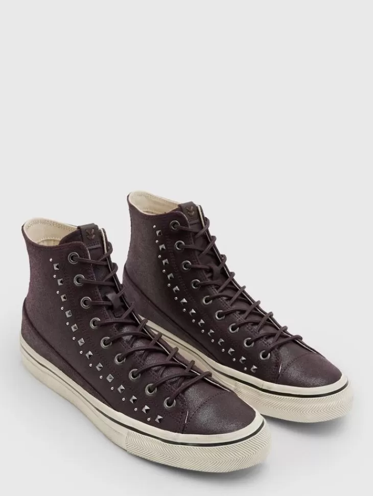 Shoes & Accessories>John Varvatos VULC MULTI STUD MID TOP PORT