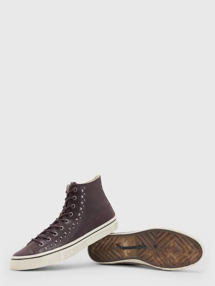 Shoes & Accessories>John Varvatos VULC MULTI STUD MID TOP PORT