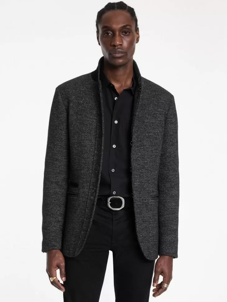 Coats And Jackets | Suit Jackets>John Varvatos WALLACE JACKET CARBONGREY