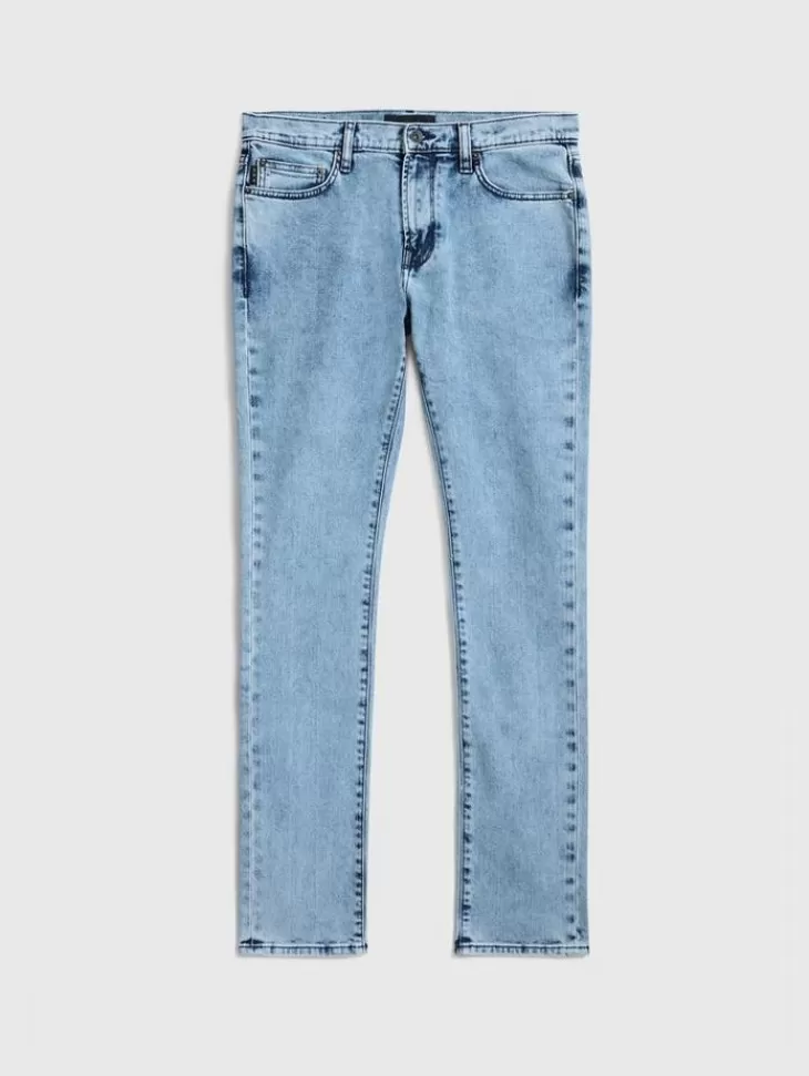 Jeans & Pants>John Varvatos WIGHT WASH JEAN CLOUD