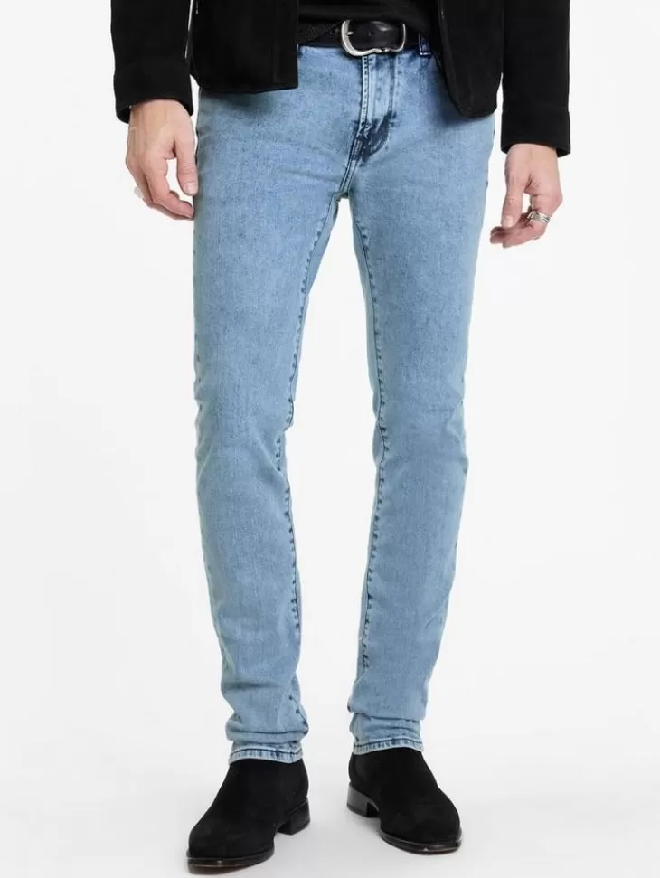 Jeans & Pants>John Varvatos WIGHT WASH JEAN CLOUD