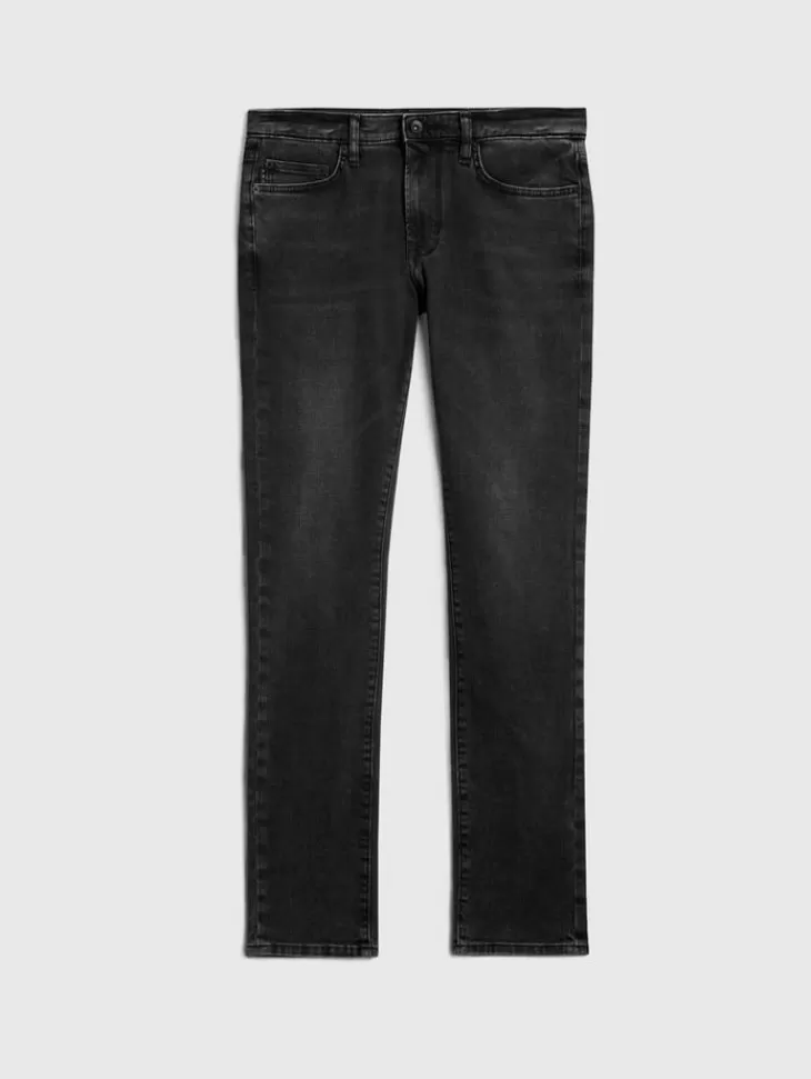 Jeans & Pants>John Varvatos WIGHT ROCK N ROLLA WASH JEAN CARBON