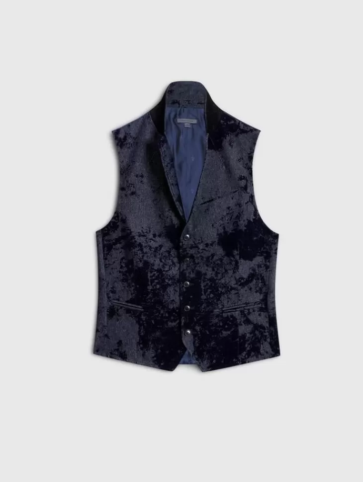 Suit Jackets>John Varvatos WOODWARD VEST INK