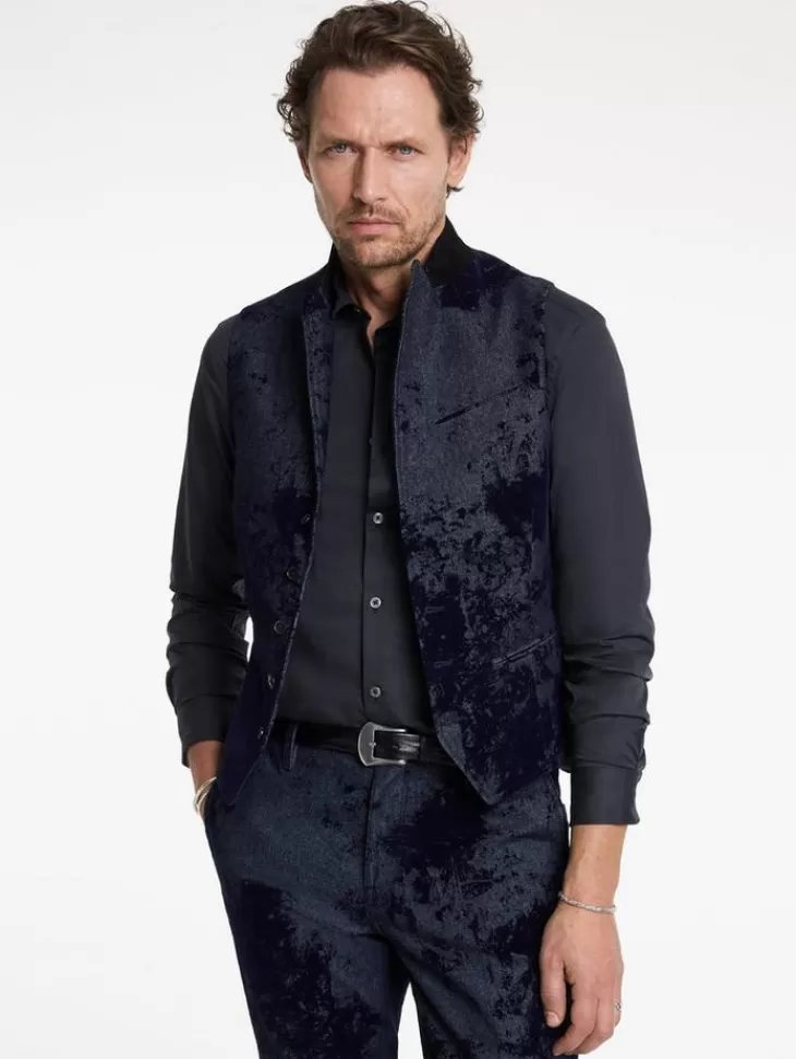 Suit Jackets>John Varvatos WOODWARD VEST INK