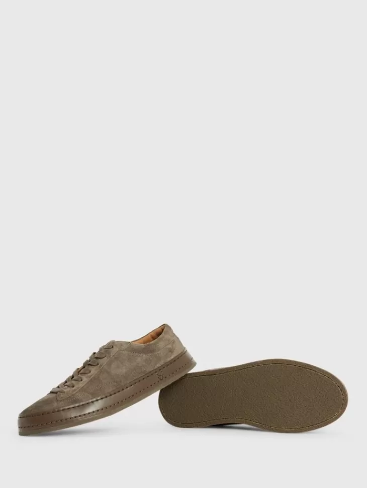 Shoes & Accessories>John Varvatos WOOSTER ARTISAN LOW TOP LEAD