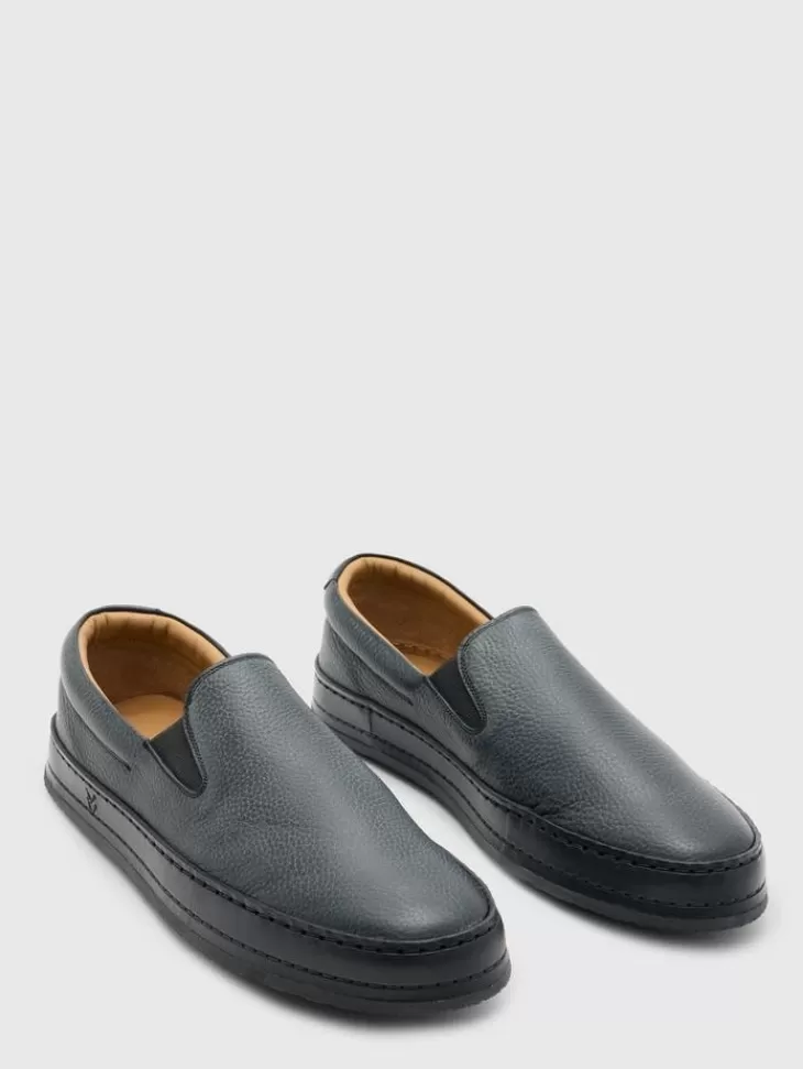 Shoes & Accessories>John Varvatos WOOSTER SLIP ON BLACK