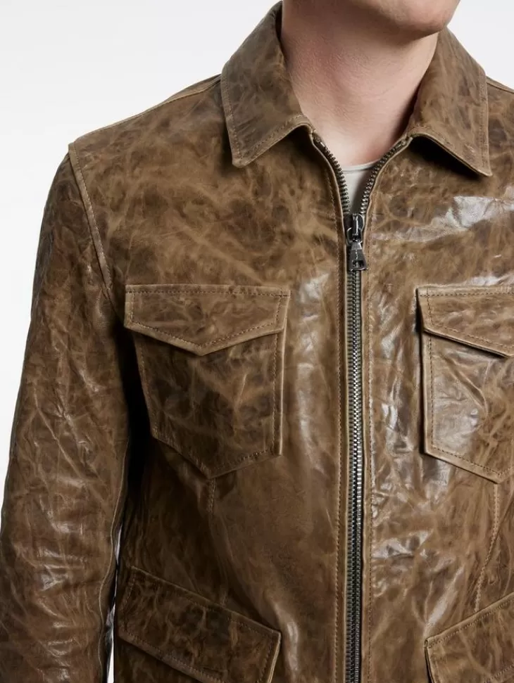 Leather & Outerwear | Tops>John Varvatos YERWOOD JACKET CAPER